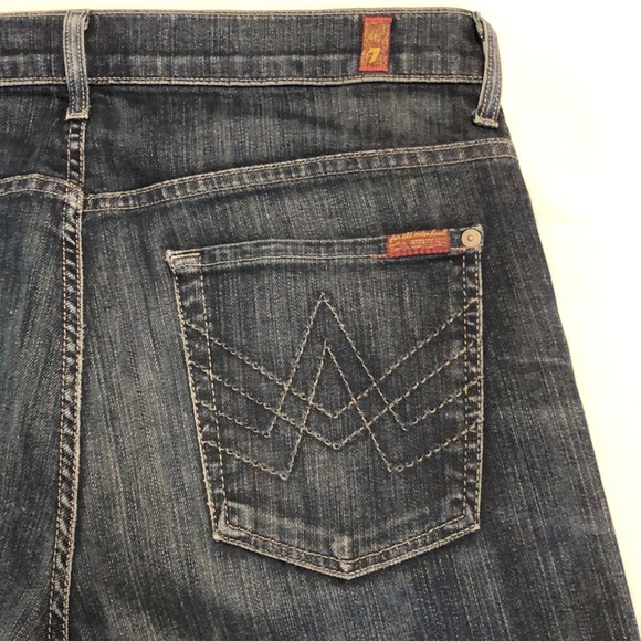 Men’s 7 For All Mankind Jeans W34 L35 - Picture 5 of 12